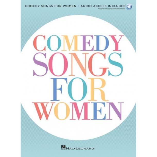 Comedy Songs For Women (Book/Online Audio)