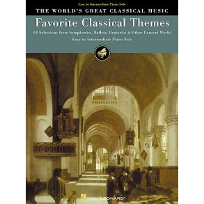 The World's Great Classical Music: Favorite Classical Themes - Easy/Intermediate Piano
