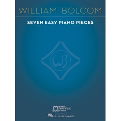 BOLCOM WILLIAM SEVEN EASY PIANO PIECES PIANO BOOK