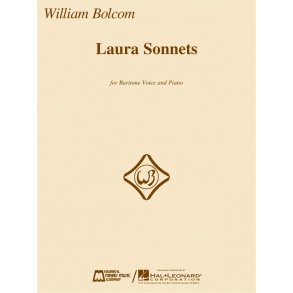 Bolcom William Laura Sonnets Baritone Horn Voice & Piano Book
