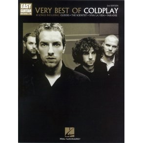 Very Best Of Coldplay  2nd Edition Eesy Guitar