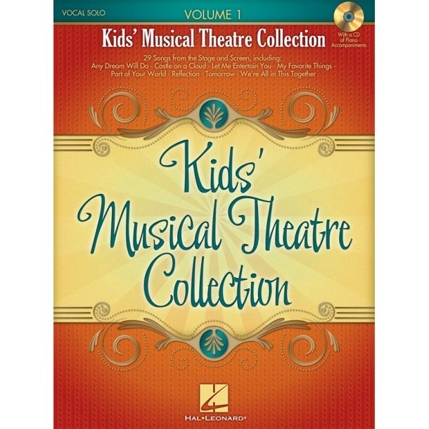 Kids' Musical Theatre Collection: Volume 1 (Book/Online Audio)