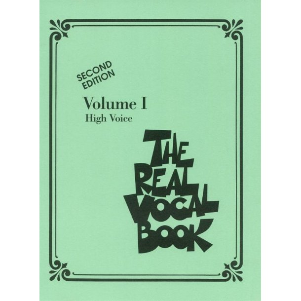 The Real Vocal Book  Volume I