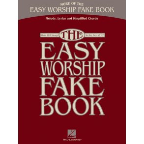 MORE OF THE EASY WORSHIP FAKE BOOK LYRICS CHORDS BK