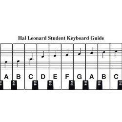 Hal Leonard Student Keyboard Guide til klaviaturet