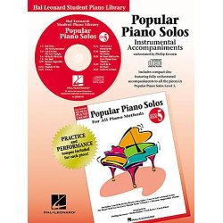 Hal Leonard Student Piano Library: Popular Piano Solos Level 5 Instrumental Accompaniments (CD)