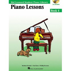 Piano Lessons Book 4 - Book/CD Pack