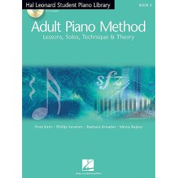 HAL LEONARD STUDENT PIANO LIBRARY ADULT PF METHOD BK2 BK/CD US EDITION