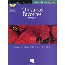 Hal Leonard Student Piano Library: Adult Piano Method - Christmas Favorites Book 1