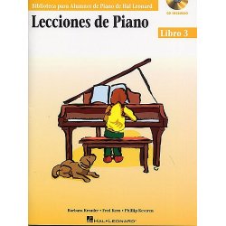 Lecciones De Piano: Libro 3 (Book/CD)