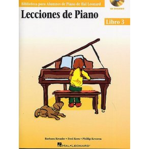 Lecciones De Piano: Libro 3 (Book/CD)