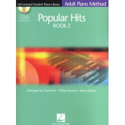 Hal Leonard Student Piano Library Adult Piano Method: Popular Hits Book 2
