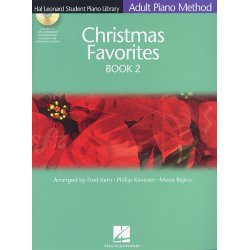 Hal Leonard Student Piano Library: Adult Piano Method - Christmas Favorites Book 2