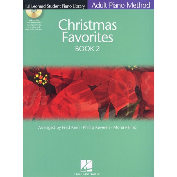 Hal Leonard Student Piano Library: Adult Piano Method - Christmas Favorites Book 2