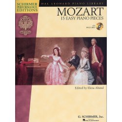 W.A. Mozart: 15 Easy Piano Pieces