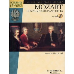 W.A. Mozart: 15 Intermediate Piano Pieces