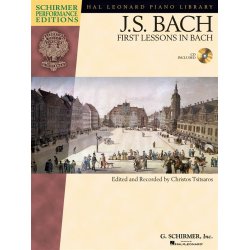 J.S. Bach: First Lessons In Bach (Book/CD)