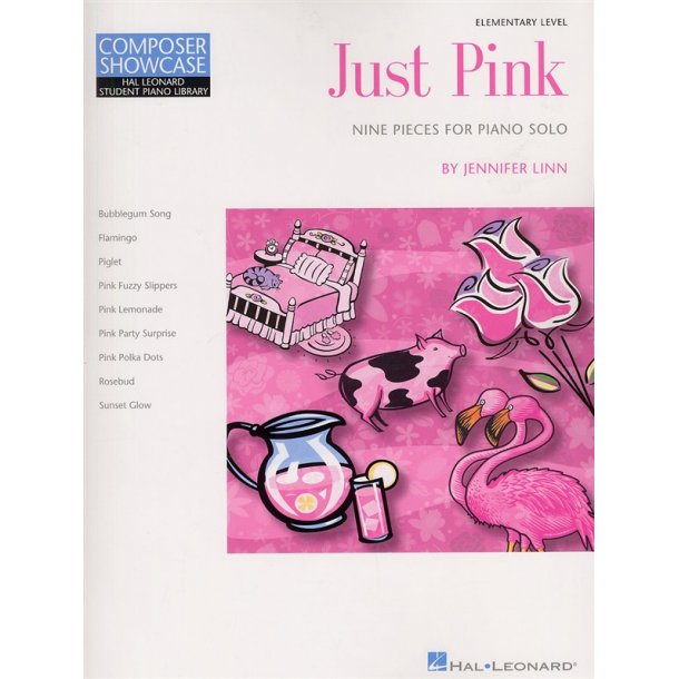 Jennifer Linn: Just Pink - 9 Pieces For Solo Piano