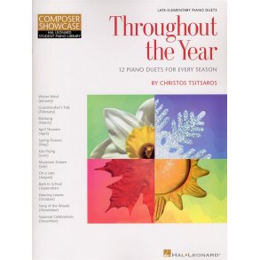 Christos Tsitsaros: Throughout The Year (Piano Duet)