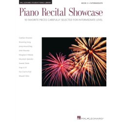 Piano Recital Showcase - Book Three: Intermediate Level