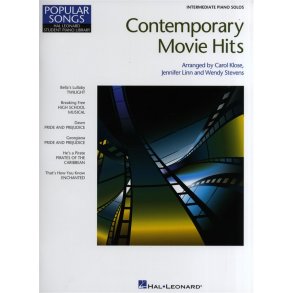 Contemporary Movie Hits: Intermediate Piano Solos