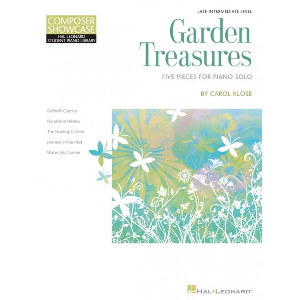Garden Treasures: Five Pieces For Piano Solo