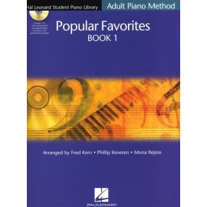 Hal Leonard Student Piano Library Adult Piano Method: Popular Favourites Book 1