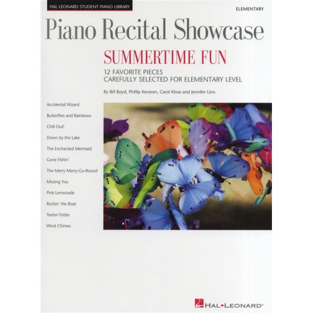 Piano Recital Showcase - Summertime Fun