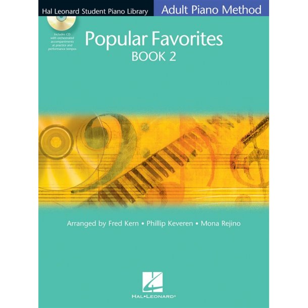 Hal Leonard Adult Piano Method: Popular Favourites Book 2