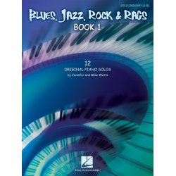 WATTS MIKE & JENNIFER BLUES JAZZ ROCK & RAGS BOOK 1 PF BK