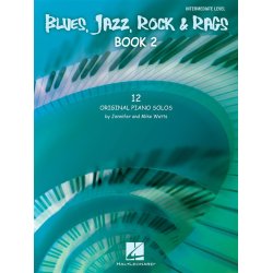 WATTS MIKE & JENNIFER BLUES JAZZ ROCK & RAGS BOOK 2 PF BK