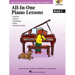 Hl Student Piano Library All-In-One Piano Lessons Book C Book/Cd Us Ed