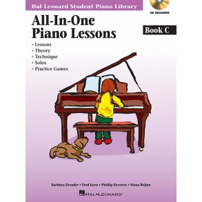 Hl Student Piano Library All-In-One Piano Lessons Book C Book/Cd Us Ed