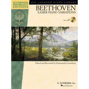 Ludwig van Beethoven: Easier Piano Variations (Schirmer Performance Edition)