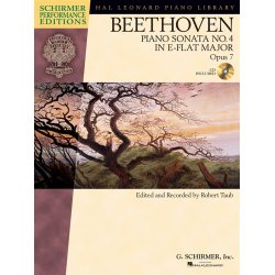 Ludwig Van Beethoven: Piano Sonata No.4 In E Flat Op.7 "Grand Sonata" (Schirmer Performance Edition)