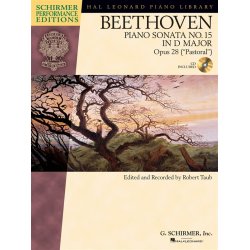 Ludwig Van Beethoven: Piano Sonata No.15 In D Op.28 "Pastoral" (Schirmer Performance Edition)