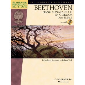 Ludwig Van Beethoven: Piano Sonata No.16 In G Op.31 No.1 (Schirmer Performance Edition)