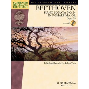 Ludwig Van Beethoven: Piano Sonata No.24 in F Sharp Op.78 (Schirmer Performance Edition)