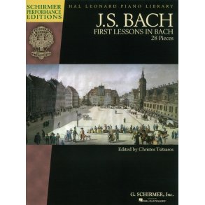 J. S. Bach: First Lessons In Bach - 28 Pieces (Schirmer Performance Edition)