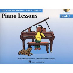 Hal Leonard Student Piano Library: Piano Lessons Book 1 (Book/CD)