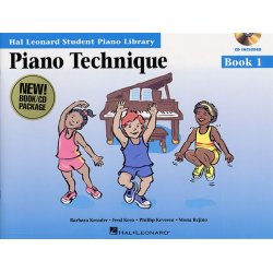 Hal Leonard Student Piano Library: Piano Technique Book 1 (Book/CD)