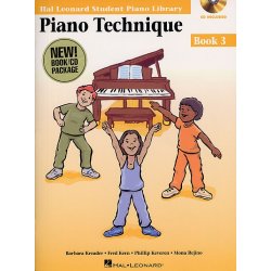 Hal Leonard Student Piano Library: Piano Technique Book 3 (Book/CD)