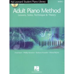 Hal Leonard Adult Piano Method: Lessons, Solos, Technique &amp; Theory Book 2