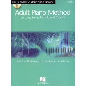 Hal Leonard Adult Piano Method: Lessons, Solos, Technique & Theory Book 2