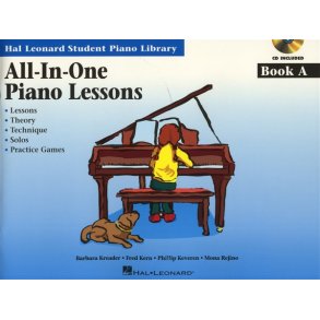 All-In-One Piano Lessons: Book A