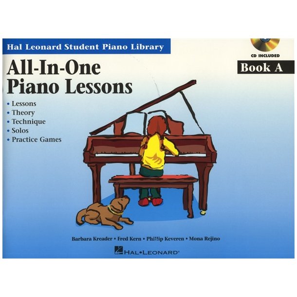All-In-One Piano Lessons: Book A