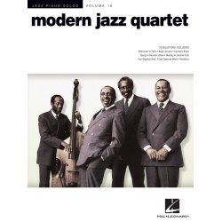 JAZZ PIANO SOLOS VOLUME 18 MODERN JAZZ QUARTET PIANO SOLO BOOK