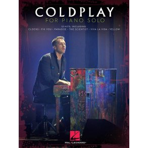 COLDPLAY FOR PIANO SOLO PF BK