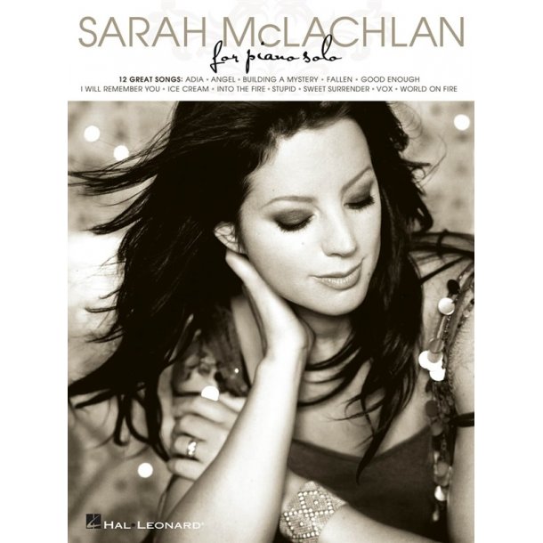 Sarah McLachlan For Piano Solo