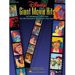 Disney Giant Movie Hits Big Note Piano